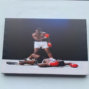 NEW CUSTOM handmade canvas boxing 16x24